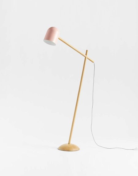 Led Steel Floor Lamp